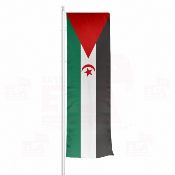 Sahra Demokratik Arap Cumhuriyeti Yatay ekilen Flamalar ve Bayraklar