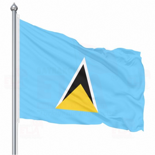 Saint Lucia Bayra Saint Lucia Bayraklar