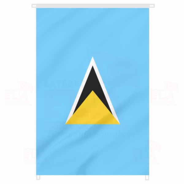 Saint Lucia Bina Boyu Bayraklar