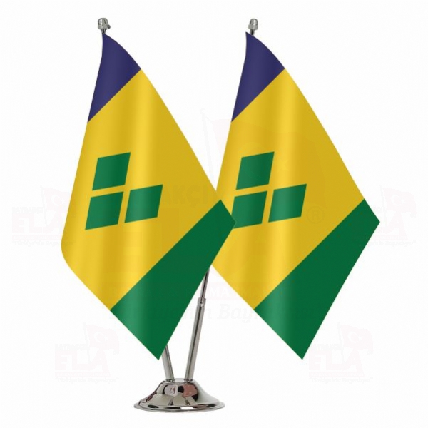 Saint Vincent ve Grenadinler kili Masa Bayra
