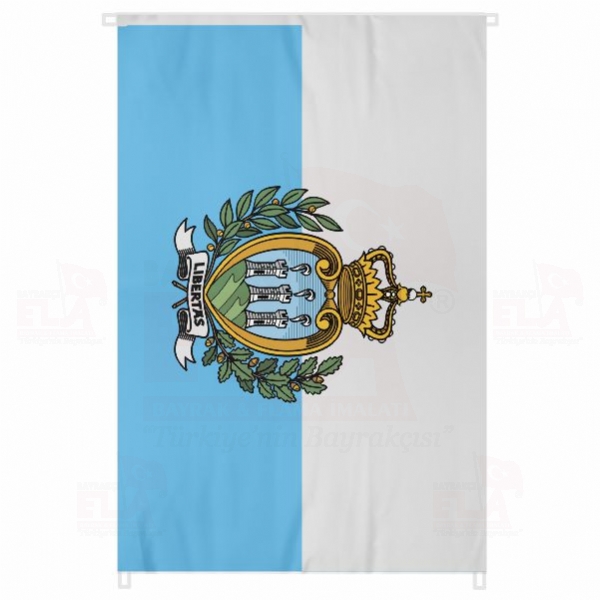 San Marino Bina Boyu Bayraklar