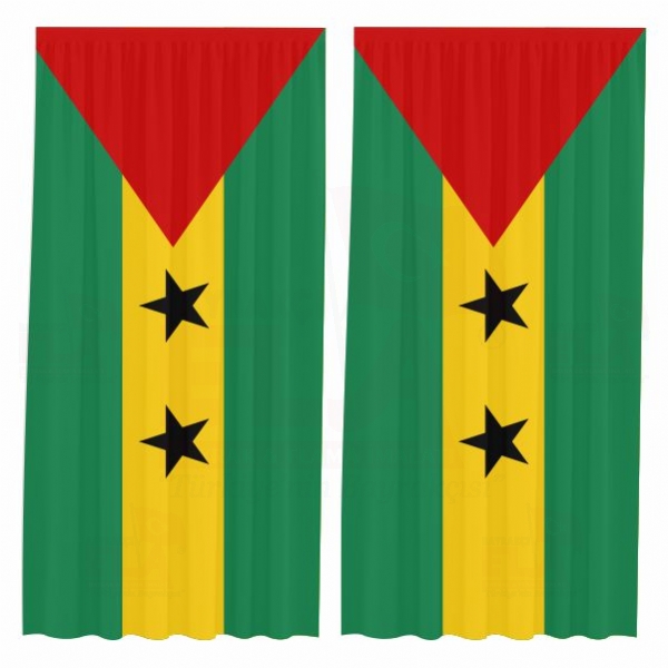 Sao Tome ve Principe Baskl Gnelik Perdeler