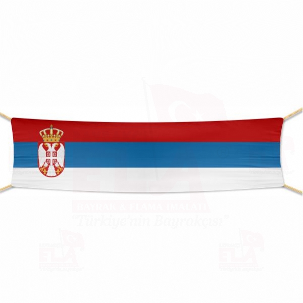 Srbistan Afi ve Pankartlar