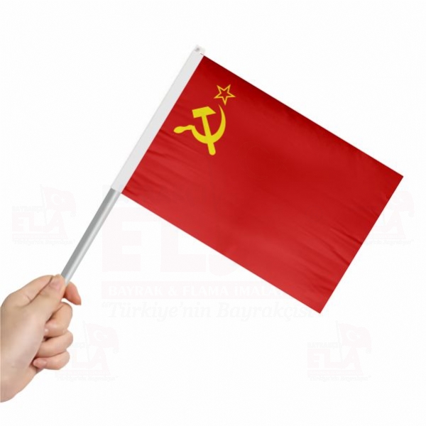 Sovyetler Birlii Sopal Bayrak ve Flamalar