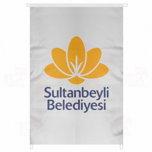 Sultanbeyli Belediyesi Bina Boyu Bayraklar
