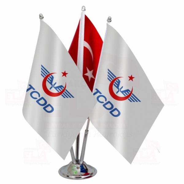 TCDD Logolu l Masa Bayra