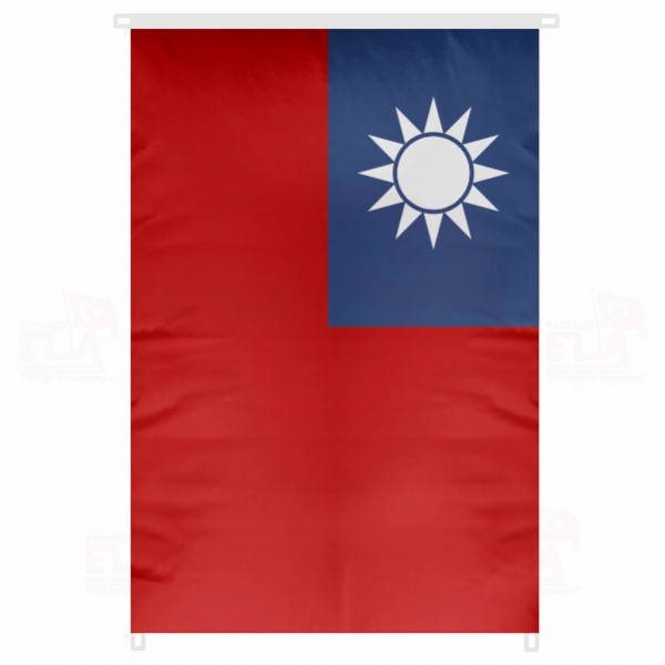 Tayvan Bina Boyu Bayraklar