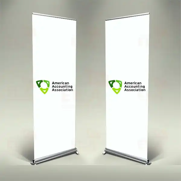 The American Accounting Association Banner Roll Up
