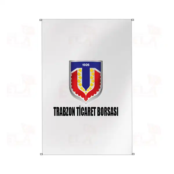 Trabzon Ticaret Borsas Bina Boyu Bayraklar