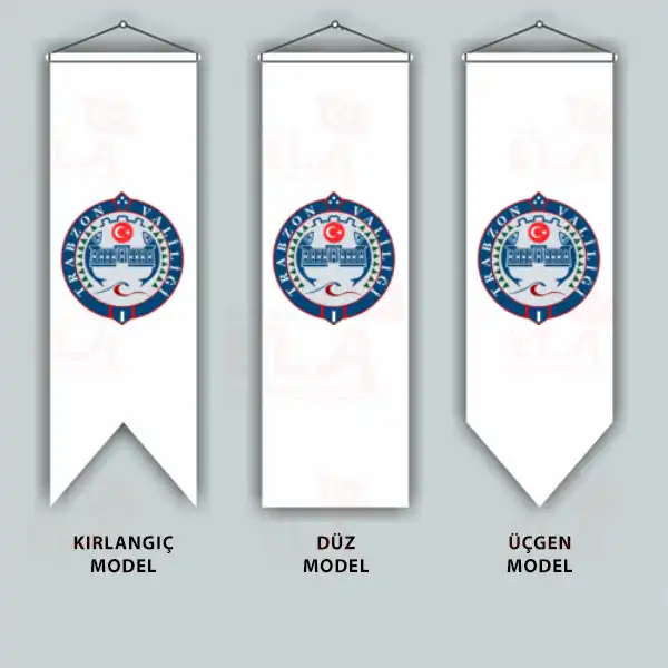 Trabzon Valilii Krlang Flamalar Bayraklar