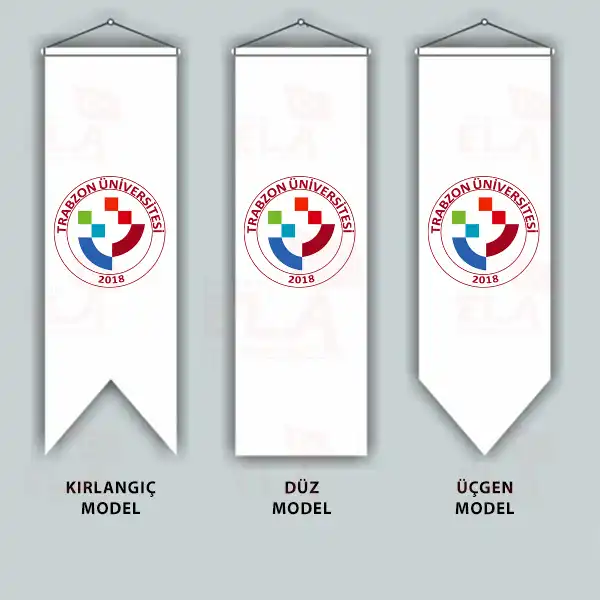 Trabzon niversitesi Krlang Flamalar Bayraklar