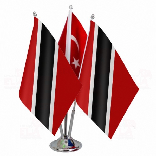 Trinidad ve Tobago Logolu l Masa Bayra