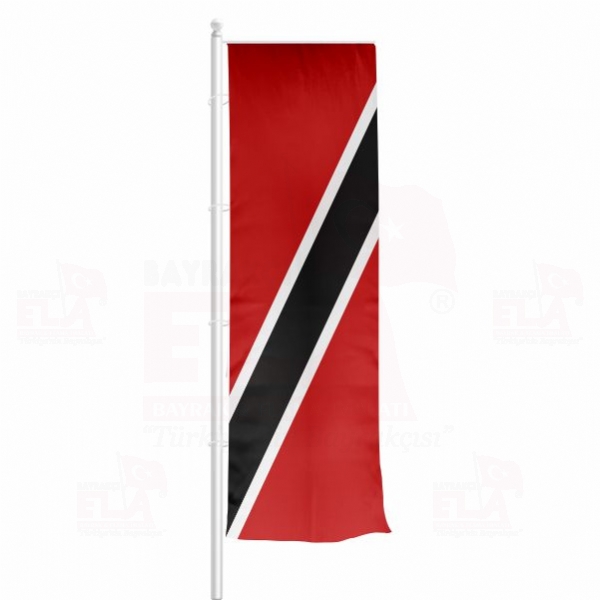 Trinidad ve Tobago Yatay ekilen Flamalar ve Bayraklar