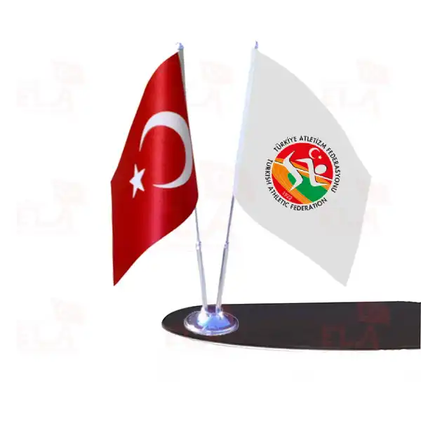 Trkiye Atletizm Federasyonu 2 li Masa Bayra