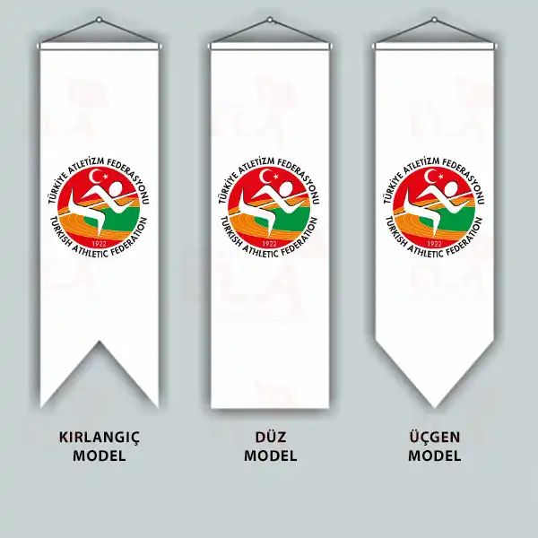 Trkiye Atletizm Federasyonu Krlang Flamalar Bayraklar