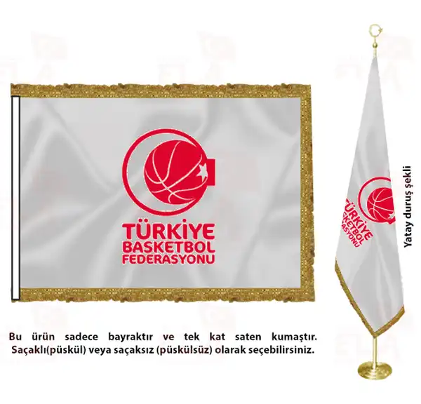 Trkiye Basketbol Federasyonu Saten Makam Flamas