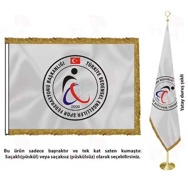Trkiye Bedensel Engelliler Spor Federasyonu Saten Makam Flamas