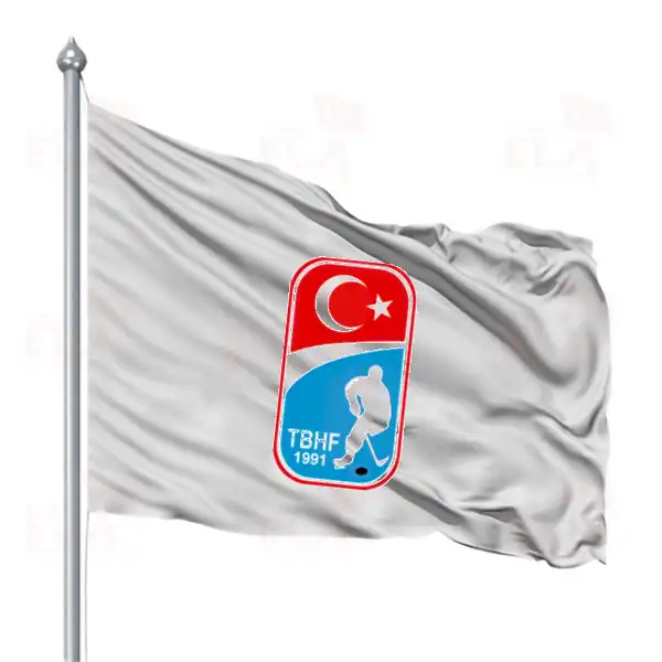 Trkiye Buz Hokeyi Federasyonu Gnder Flamas ve Bayraklar