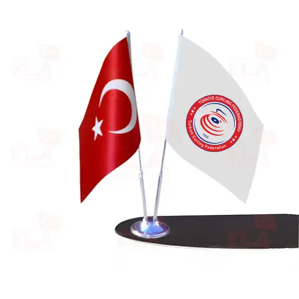 Trkiye Curling Federasyonu 2 li Masa Bayra