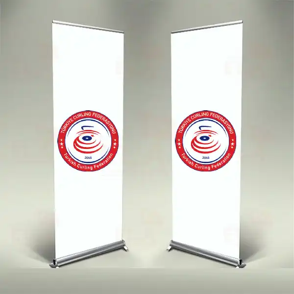 Trkiye Curling Federasyonu Banner Roll Up