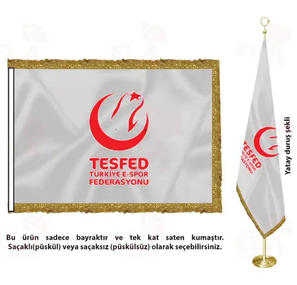 Trkiye E-Spor Federasyonu Saten Makam Flamas