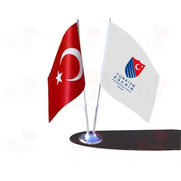 Trkiye Eskrim Federasyonu 2 li Masa Bayra
