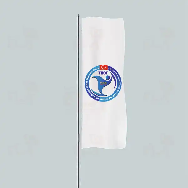 Trkiye Halk Oyunlar Federasyonu Yatay ekilen Flamalar ve Bayraklar
