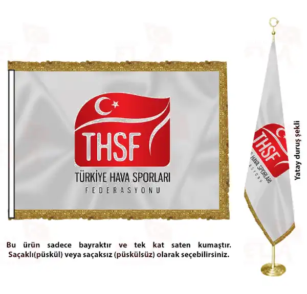 Trkiye Hava Sporlar Federasyonu Saten Makam Flamas