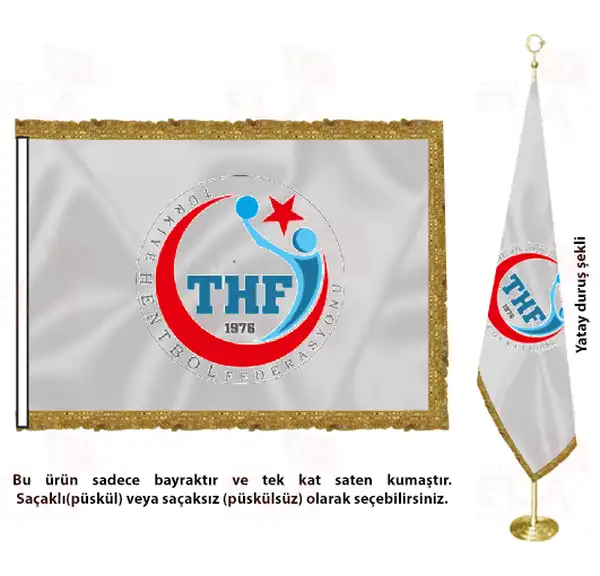 Trkiye Hentbol Federasyonu Saten Makam Flamas