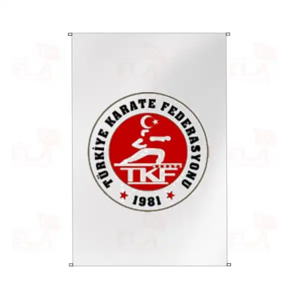 Trkiye Karate Federasyonu Bina Boyu Bayraklar