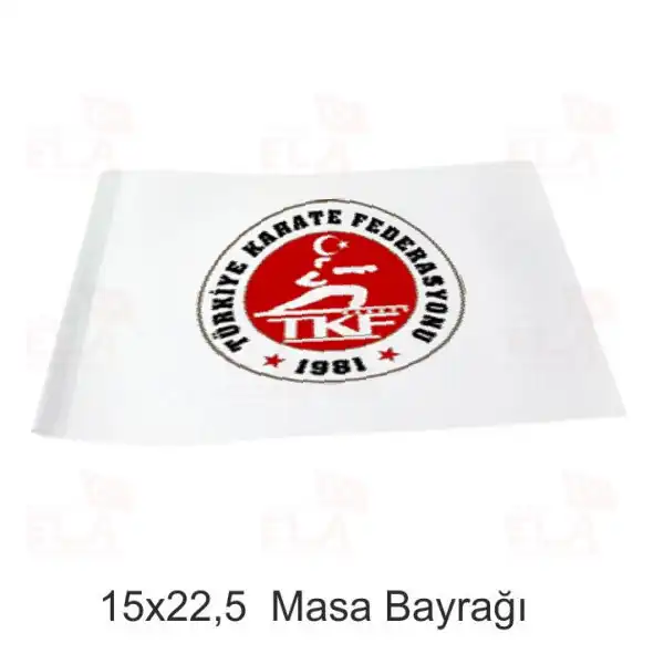 Trkiye Karate Federasyonu Masa Bayra