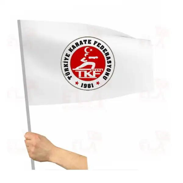 Trkiye Karate Federasyonu Sopal Bayrak ve Flamalar