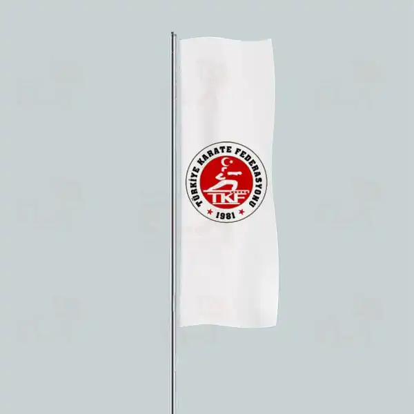Trkiye Karate Federasyonu Yatay ekilen Flamalar ve Bayraklar