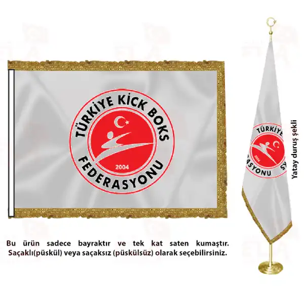 Trkiye Kick Boks Federasyonu Saten Makam Flamas