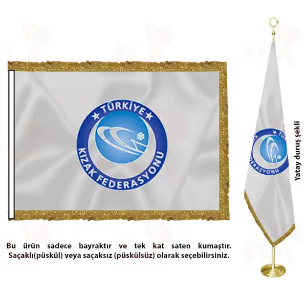 Trkiye Kzak Federasyonu Saten Makam Flamas