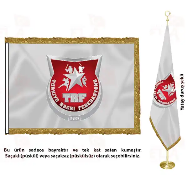 Trkiye Ragbi Federasyonu Saten Makam Flamas
