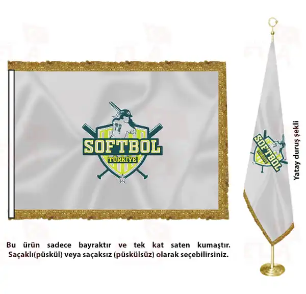 Trkiye Softbol Federasyonu Saten Makam Flamas