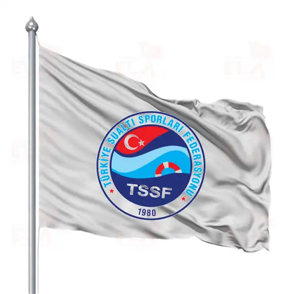 Trkiye Sualt Sporlar Federasyonu Gnder Flamas ve Bayraklar