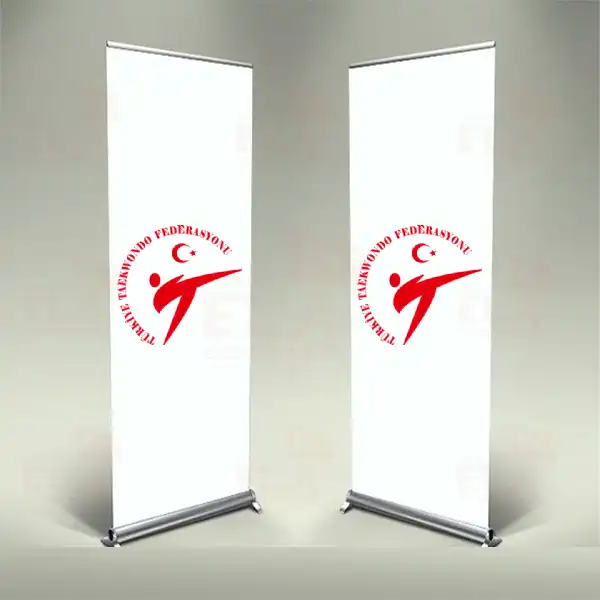 Trkiye Taekwondo Federasyonu Banner Roll Up