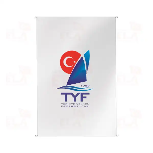 Trkiye Yelken Federasyonu Bina Boyu Bayraklar