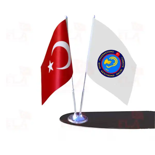Trkiye itme Engelliler Spor Federasyonu 2 li Masa Bayra
