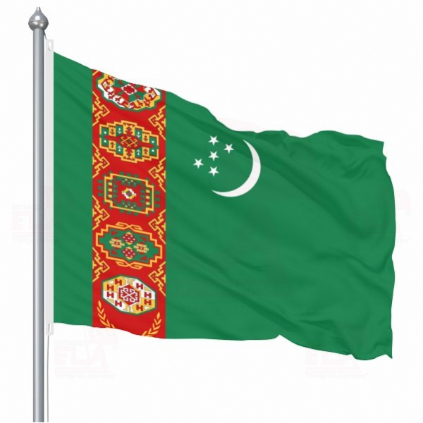 Trkmenistan Bayra Trkmenistan Bayraklar
