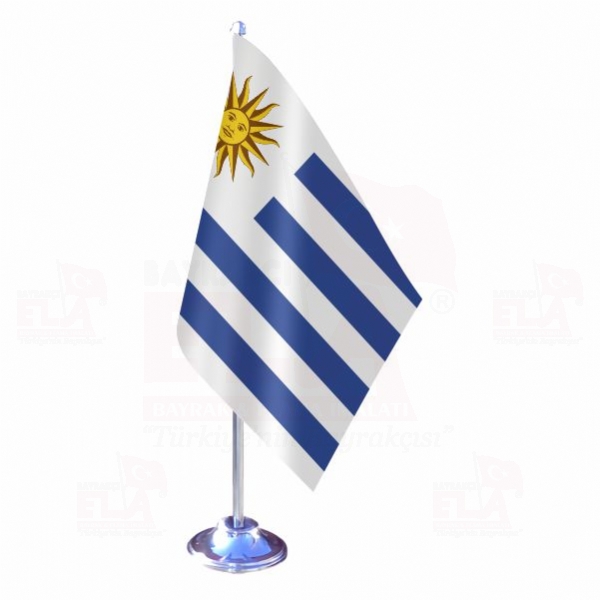 Uruguay Tekli Masa Bayra
