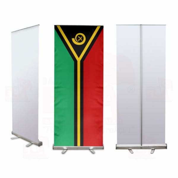 Vanuatu Banner Roll Up