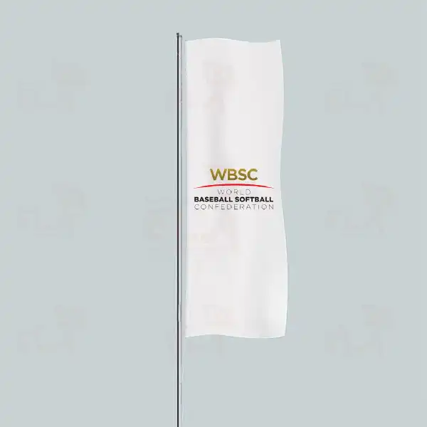 WBSC Yatay ekilen Flamalar ve Bayraklar