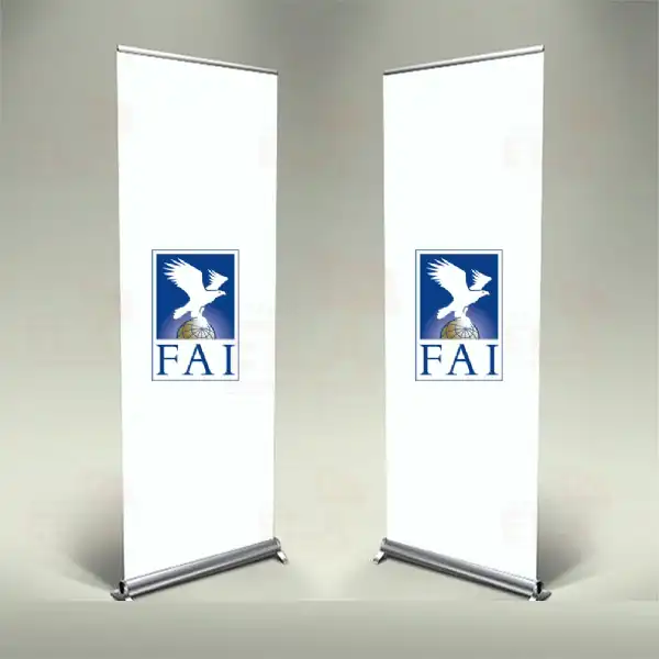World Air Sports Federation Banner Roll Up