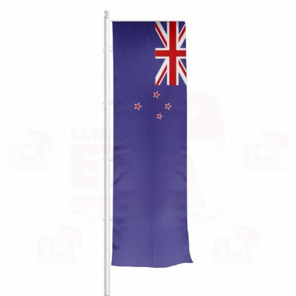 Yeni Zelanda Yatay ekilen Flamalar ve Bayraklar