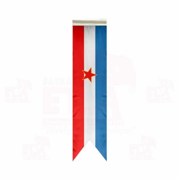 Yugoslavya zel Logolu Masa Bayra