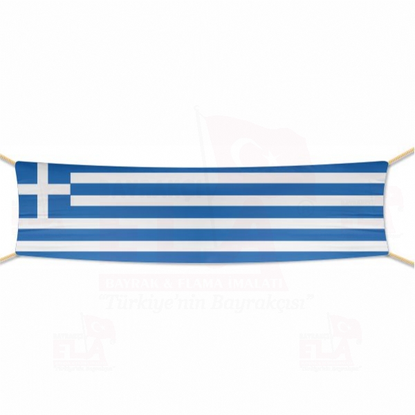 Yunanistan Afi ve Pankartlar