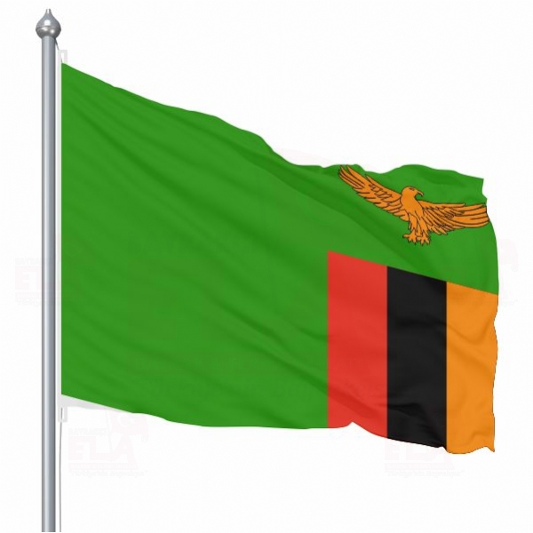 Zambiya Bayra Zambiya Bayraklar